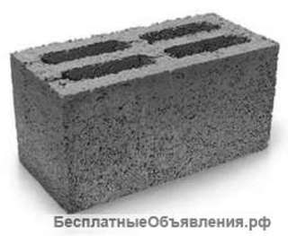 Блоки керамзитобетонные, пустотелые, 390х190х188