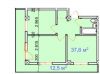 2-ком в спальном районе центра Адлера