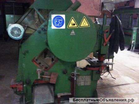 Пресс ножницы гильотина комбинированные НГ-5222 бу