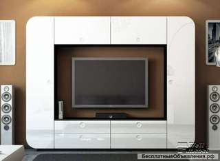 Стенка белая iMeb Мебель Неман в hi-tech