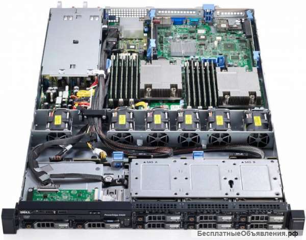 Сервер PE R320 E5-1410,2*8Gb, 3*1TB NL SAS, H710