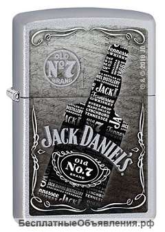 Зажигалка Zippo 29285 Jack Daniels Collage Bottle
