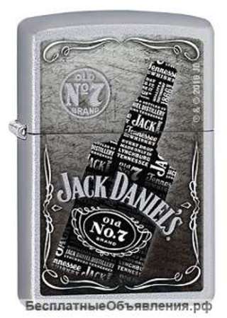 Зажигалка Zippo 29285 Jack Daniels Collage Bottle
