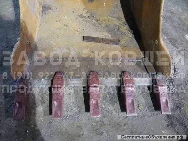 Замена коронок на ковшах, ремонт ковша
