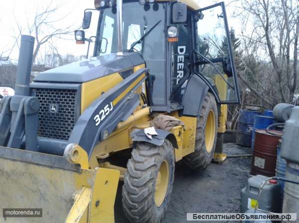 Аренда Экскаватора-погрузчика John Deere 325J