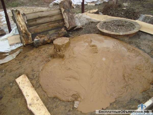 Чистка колодцев от плывуна