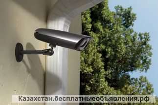 Установка видеонаблюдения, охранной и пожарной сигнализации