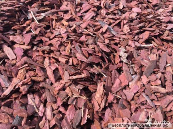 Кора сибирской лиственницы, мульча