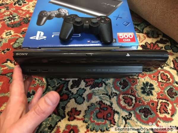 Sony PlayStation 3 500Gb+ 4 Игры