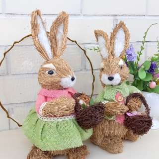 Заяц пасхальный 36см 2шт