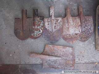 Инструменты (лопаты, ножовки, кувалда)