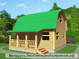Сруб Дома Даниил доставка и установка в Борисов и район