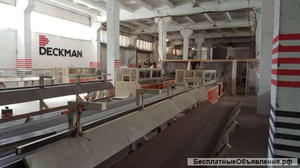 Оборудование для производства ДПК гранулы и ДПК профиля (PE, PP)