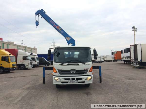 Hino 500 манипулятор