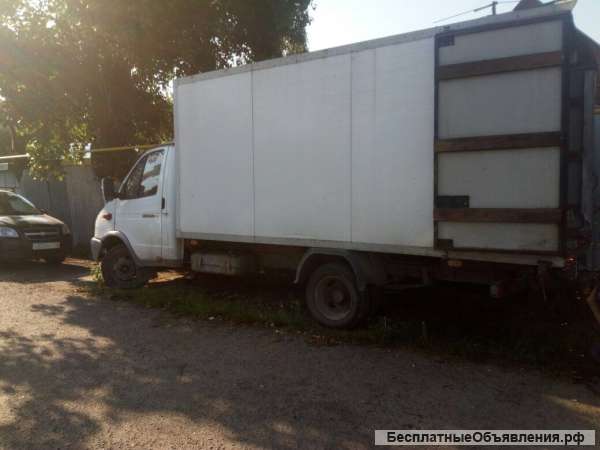 Грузоперевозки газель 4м фургон