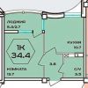 1-комнатная в ЖК БАРСЕЛОНА ПОЕДЕМ НА КУБАНЬ жить