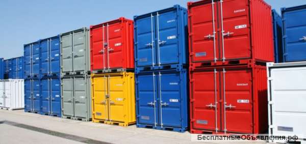 Морские, жд контейнеры новые/бу (большой выбор)