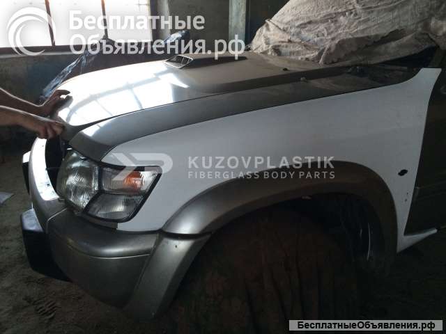 Крыло ниссан патрол y61 стеклопластик