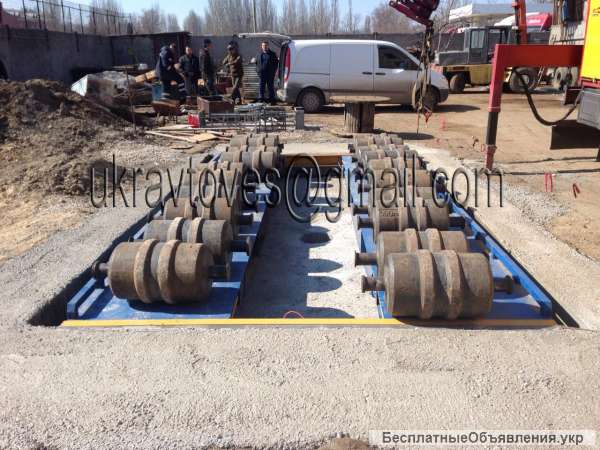 В наличии автомобильные тензометрические весы 8м40т