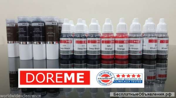 Doreme 109 пигменты для перманентного макияжа