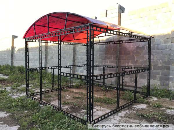 Беседка летняя на дачу. доставка бесплатно по всей Беларуси