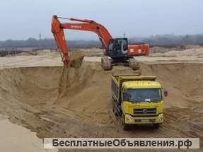 Песок строительный. Утилизируем ваш грунт