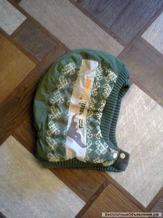 Шапка-шлем, зимняя, 54-56, новая