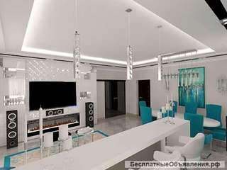 Дизайн-проект интерьера квартиры, домов, коттеджей