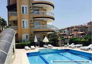 Квартира общей площадью 100 кв.м., недалеко от моря, Алания, Турция