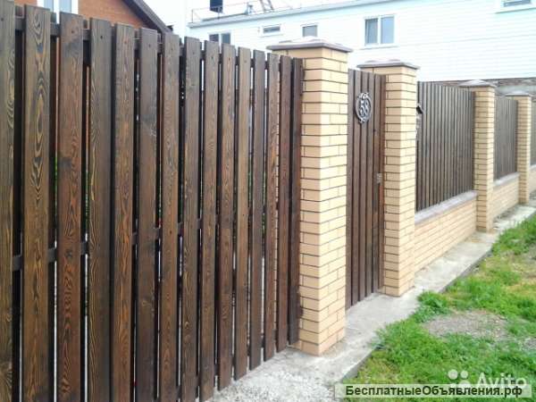 Забор " Под Ключ " монтаж / демонтаж