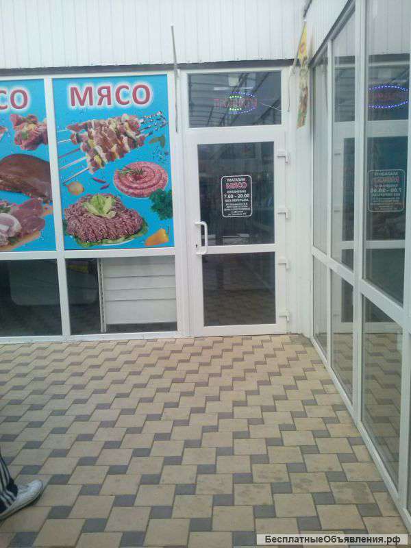 Собственник продает торговые павильоны-72 кв.м. ст.Динская. 3 магазина в торговом комплексе.