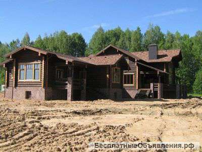 Рубленый дом, баня, коттедж (по Тверской и Московской обл.)