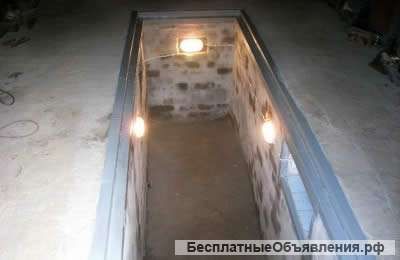 Погреба, смотровые ямы, подвалы