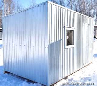 Бытовка 4 м х 2,45 м х 2,5 м за 78 120 рублей