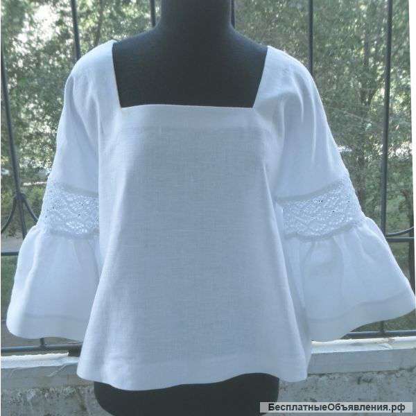 Продаю блузу новую из льна