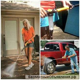 Мини-мойка, насадка на шланг увеличитель высокого давления