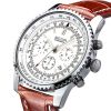 Модные часы Megir Aviator Chronometer