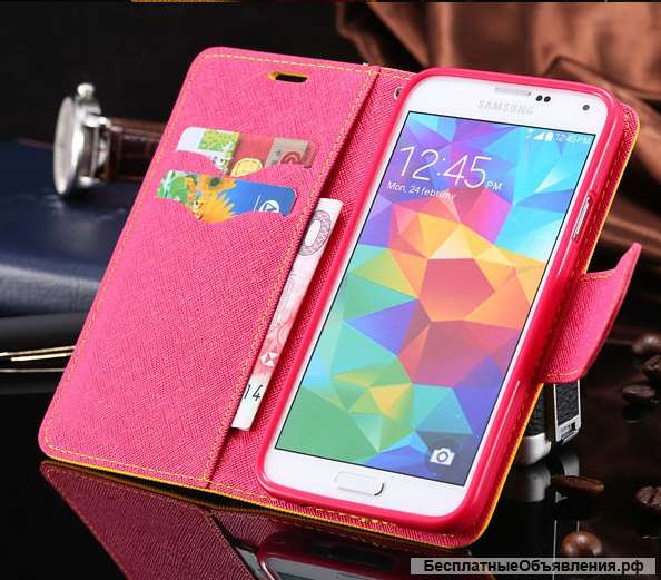 Чехол для смартфона Samsung S4.Качественный.Новый, в упаковке.250руб.