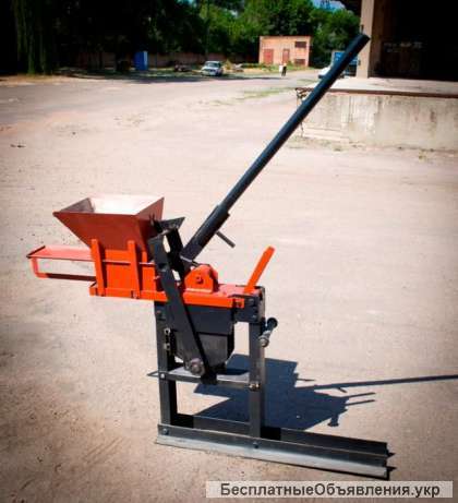 Станок для производства кирпича (Lego)