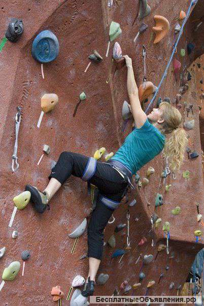 Тренировка по скалолазанию