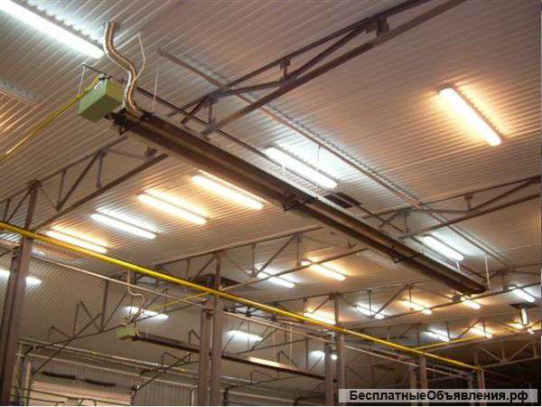 Отопление при помощи инфракрасного газового излучателя