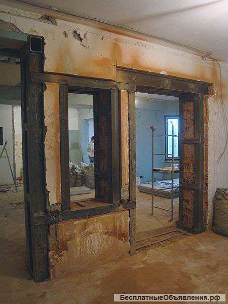 Режем проёмы в несущих стенах