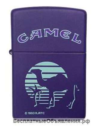 Зажигалка Zippo Camel CZ 018 Purple Oasis