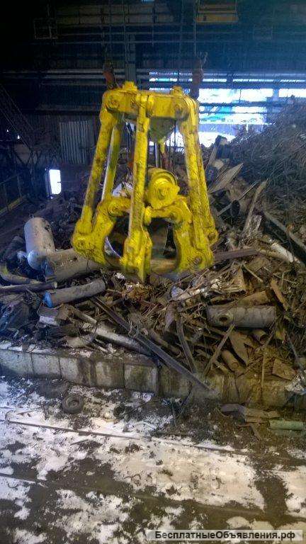 Грейфер канатный металоломный