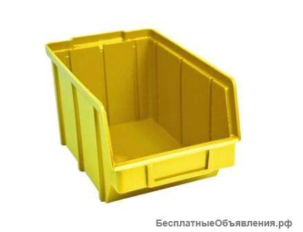 Ящики пластиковые для склада и контейнеры