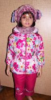 Куртки и костюмы девочкам 0-2 лет, 2-4 лет, 5-7 лет новые
