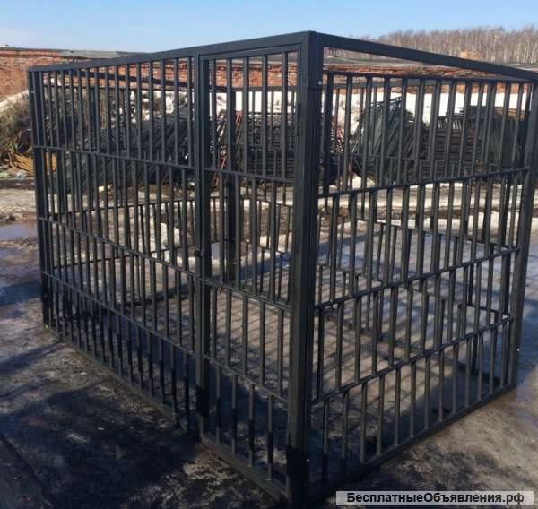 Вольер из прутьев