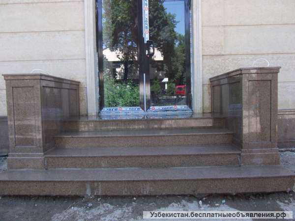 Облицовка мрамором, гранитом