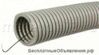 Труба гофрированная ПВХ д.20, с зондом, строительная (100м) ПРОМРУКАВ