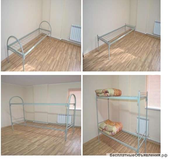 Кровати для строителей (армейского образца). Доставляем бесплатно.